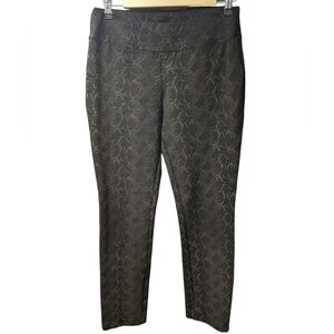 Lena Gabrielle Snake Print Pull On Pants Sz 6